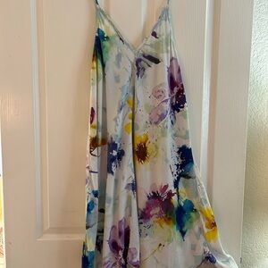 Floral Spaghetti Strap Dress